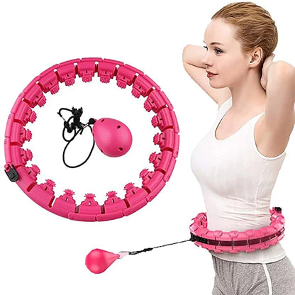 EasyFit™ Adjustable Smart Hoop – Weighted Fitness Ring