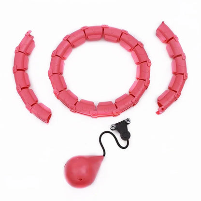 EasyFit™ Adjustable Smart Hoop – Weighted Fitness Ring
