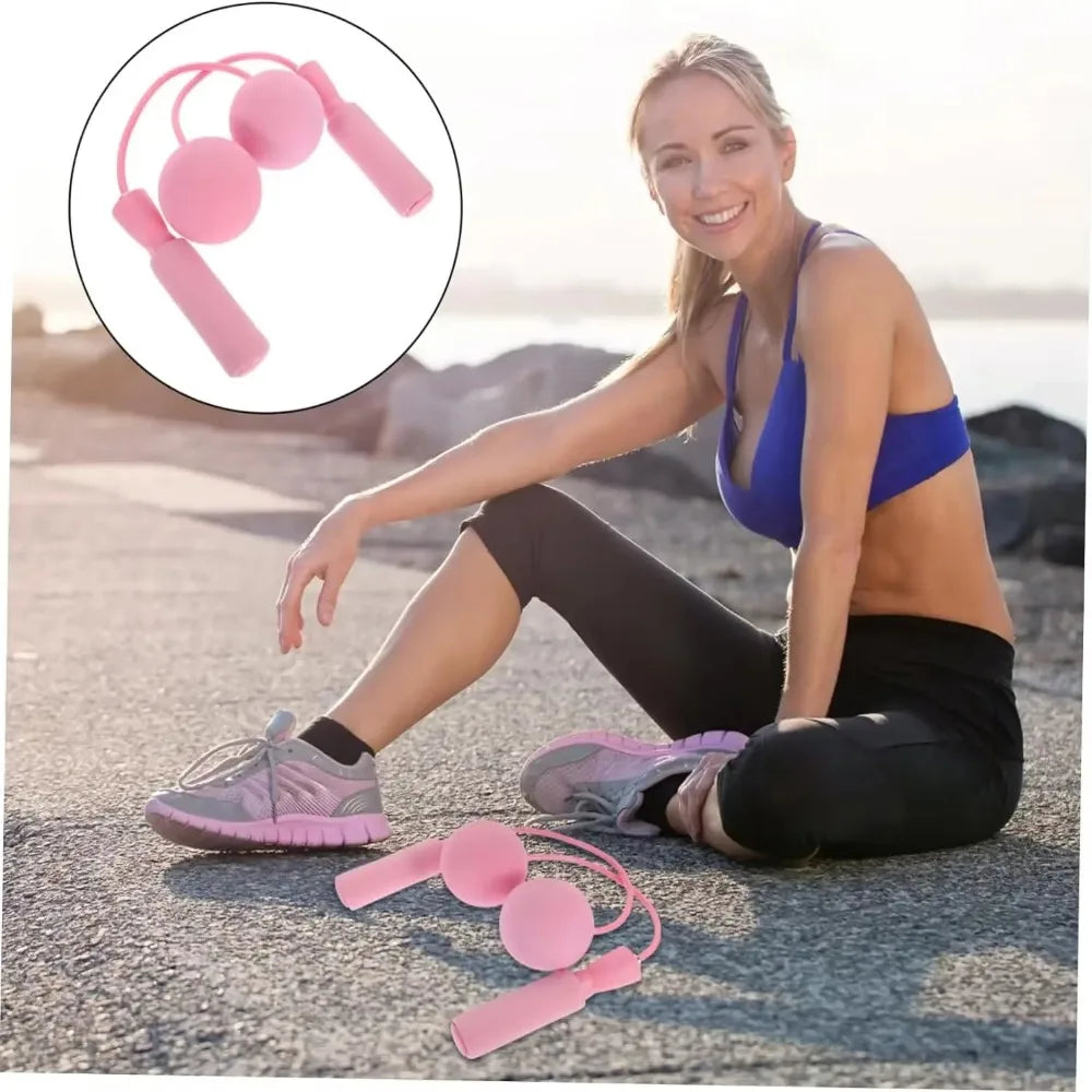 EasyFit™ Cordless Jump Rope – Weighted Ball Skipping Rope