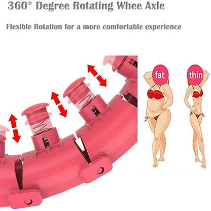 EasyFit™ Adjustable Smart Hoop – Weighted Fitness Ring