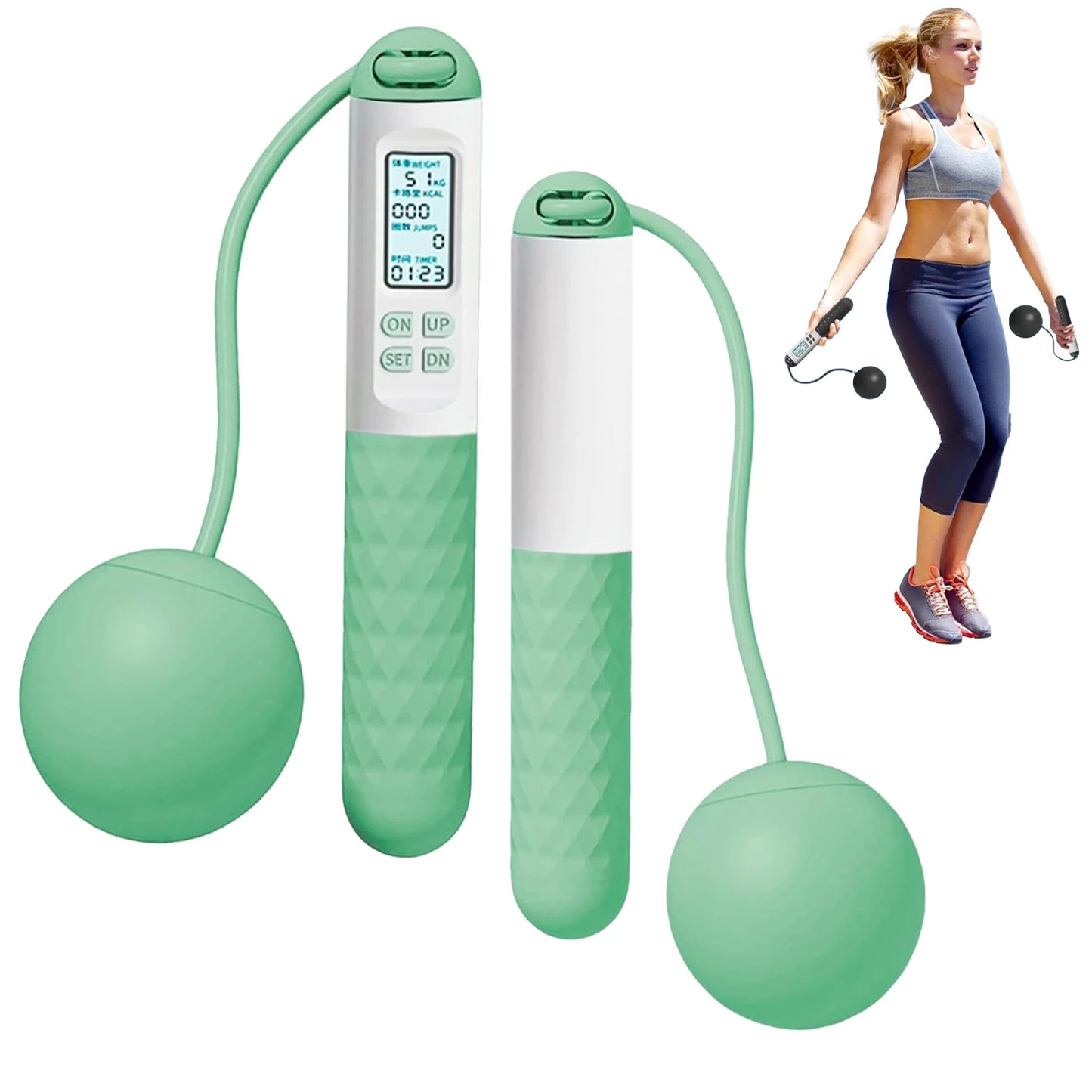 EasyFit Premium™ 2-in-1 Smart Jump Rope