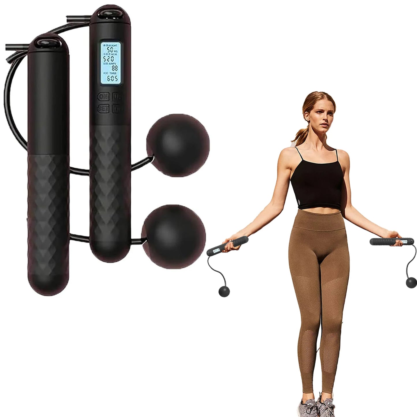 EasyFit Premium™ 2-in-1 Smart Jump Rope